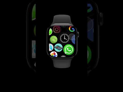 Figma Smartwatch UI Design | Home, Apps & Features 🔥 | Watch UI UX #shorts