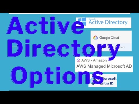 Active Directory Traditional | Google managed | AWS managed