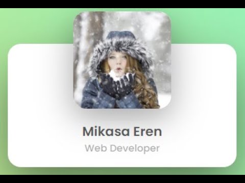 Creative Web Card Design | Using HTML & CSS | @Coding Zone BD