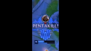 1 v 5 Illaoi Pentakill | League of Legends #Shorts