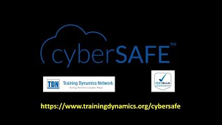 Training Dynamics Network CyberSAFE sizzle clip.