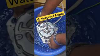 Waterproof motor Testing Direct process #electrical #haier #tech #motor #Water