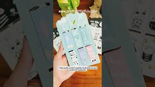 Magnetic Bookmark Packs  #stationery #stationeryhaul #stationerylove #bookmarks