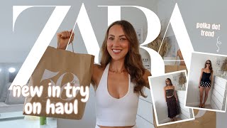 ZARA TRY ON HAUL | JULY 2025 NEW IN | summer holiday outfits