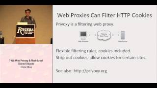 DEF CON 16 Hacking Conference Presentation By Clinton Wong - Web Privacy - Flash Local Shared Obj - Video and Slides