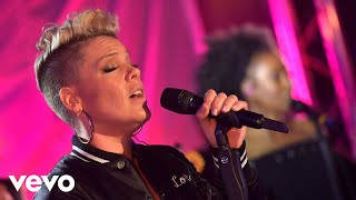 P!nk - What About Us in the Live lounge