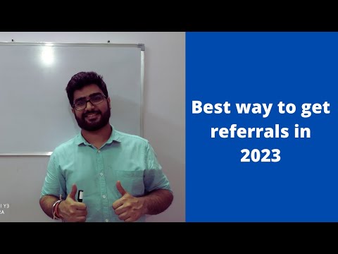 Best way to get referrals in 2023