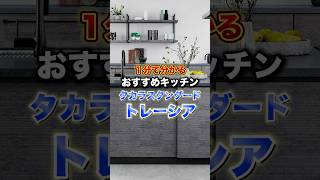 １分で分かるおすすめキッチン　タカラスタンダード　トレーシア