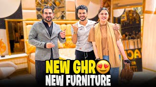 New Ghr Ka Luxury Furniture Dekhny Gye 🛋️ || Ghr Mein Quran Khawani Karwai 📖✨