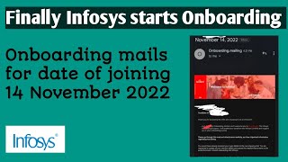 Infosys Finally Starts Onboarding | Joining Queries | Onboarding started 2022#infosys
