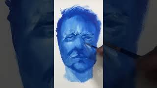 #oilpainting #oilpaint #whitepaint #bluepaint