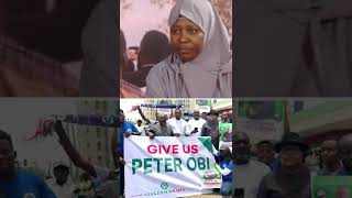 AISHA YESUFU DEFENDS OBIDIENTS: PETER OBI 2023 #shorts