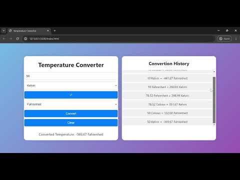 ASMR Coding: Create a Temperature Converter with HTML, CSS & JavaScript | No Talking, For Begginers