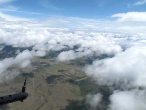 B-17 nose panorama