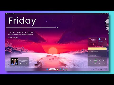 Windows 11 with a Little Touch of MAC | Easy Step by Step Customization