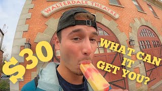 $30 Challenge In Alberta's Most Famous Market | Old Strathcona Farmers' Market 🤑 👀