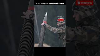 FRENCH FORCES IN ACTION: SNOWY MORTAR TRAINING WITH 120MM M327
