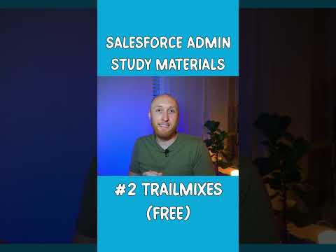 Salesforce Admin Certification Study Materials #shorts