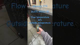 Noise test QUITE MODE Samsung HTQ 12kw #samsung #htq #noise #heatpump #quiet