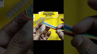 Electronic ComponentsLED DIY #electronics #chips #circuits #DIY #viral #quarktwin