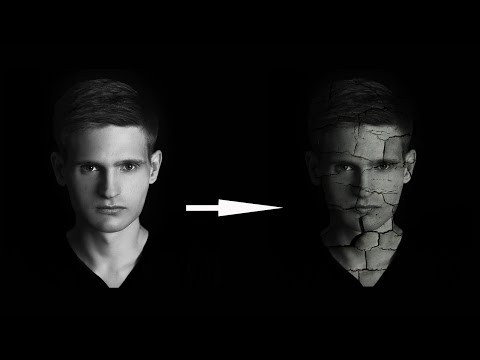 How to Make Cracked Skin Portrait in Html & CSS @tonudipacoding