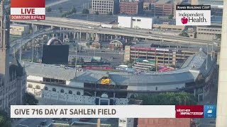 Sahlen's and Weber's giving away free hotdogs for 716 day
