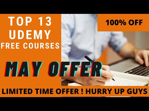 Udemy 13 Free Online Courses + Certificates | May Limited Time Offer