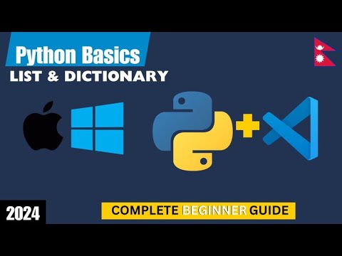 Python Basics in Nepali: List & Dictionary Made Easy | Tech With Aryan