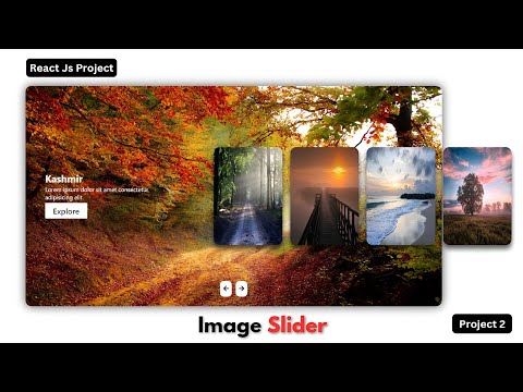 How to create an Image Slider In ReactJS and Tailwind CSS step by step | project 2 | Pranit Kapse