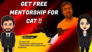 Get free mentoring for CAT and gear up your preparation #cat2022 #mba #iiml #iimlife #iim