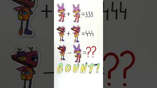 New Math Task from Digital Circus 🤡  #math #maths #mathematics #digitalcircus #zooble #jax #tadc