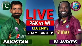 Pakistan Champions vs West Indies Champions Live - Match 11 | PAK vs WI Live | Scores & Commentary