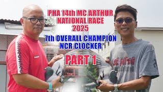 PHA 14th MC Arthur National Race 2025 - 7th Over All Champion