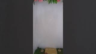 Saraswati Puja Decor |🤍| #shorts #viral #status #new #ashortaday #trending #song #decoration