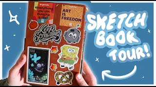 SKETCHBOOK TOUR!! // Inktober 2024