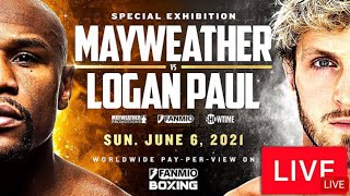 *NEW LIVE* Floyd Mayweather Vs. Logan Paul FULL FIGHT !!