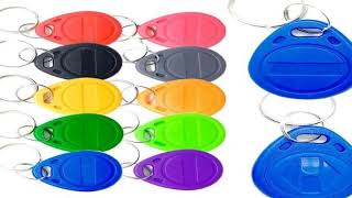 10pcs EM4305 T5577 125KHz RFID Rewritable Tag Key Fob Copy Cards Writable Keyfobs Write Tags Fo