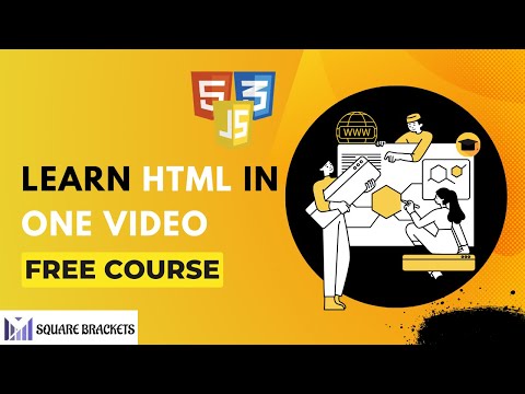 Learn HTML 4 and 5 in One Video | HTML Crash Course in Hindi