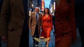 Donald Trump Walking With Melania