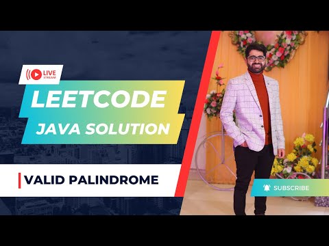 LeetCode Valid Palindrome Java Tutorial using StringBuffer