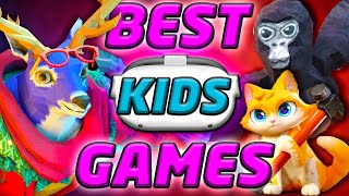 Top 5 BEST VR Games For Kids! (Meta Quest Edition)