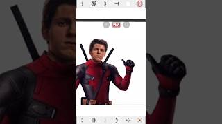 Iron Man + Spider Man + Deadpool | Fusion Art #shorts #fusionart
