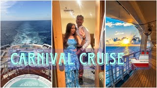 Carnival Cruise 🛳️| Anniversary Trip 👩🏼‍❤️‍💋‍👨🏽🥂