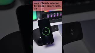 Keep your tech organized and within reach with the Three-In-One Wireless Magnetic Suction Bracket