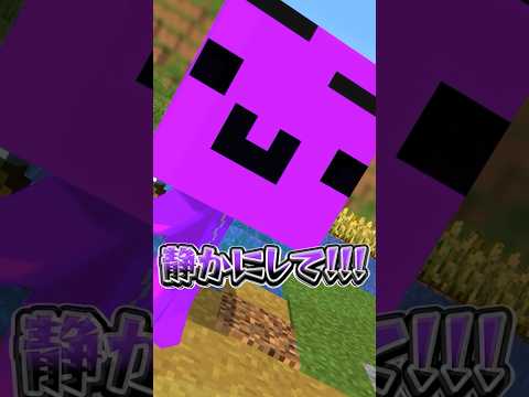 イライラ度が可視化された世界 #マイクラ #マインクラフト #めておら