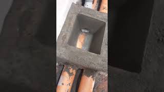 drainage pipe chamber #bathroom #plumbing #drain
