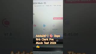 Adda247 | Ibps Rrb Clerk Pre Mock Test 2024 | #ibps #rrbclerk2024 #adda247