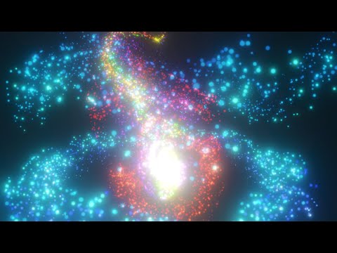 Particle Bonfire Loop 09-2 🔥 4K CAMPFIRE TV 🔥 Artificial Fireplace | VJLOOPS | ( 30minutes )