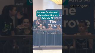 Katseye teaching how to do Gabriela! 🔥🔥 #katseye #katseye_gabriela #kpop #dance