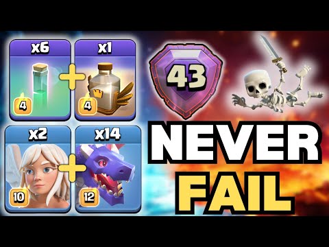 I am Rank 43 with This Army that Gets STRONGER after the update in Clash Of Clans